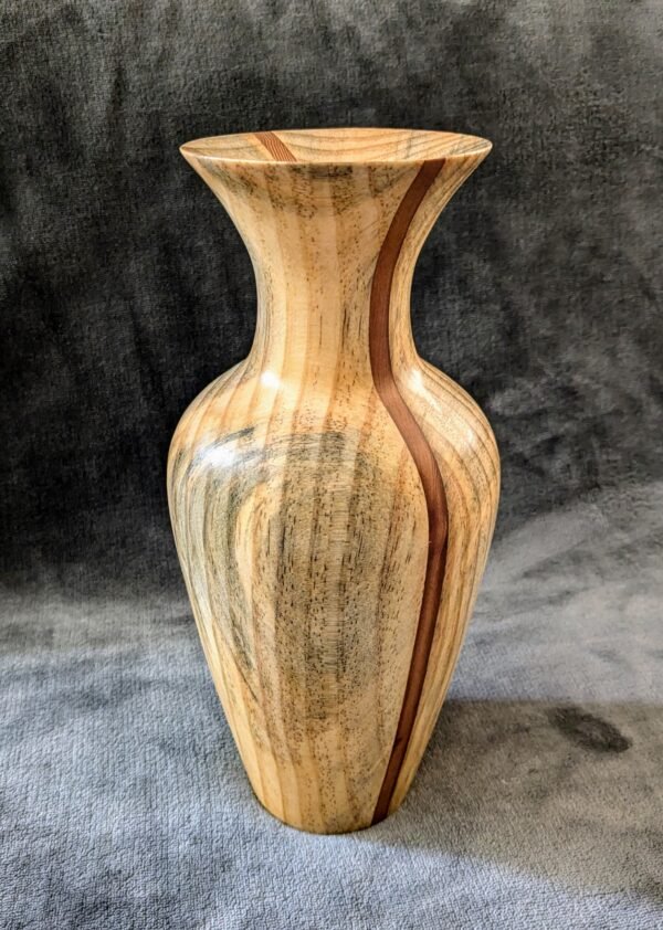 Monterey Pine and Redwood Vase