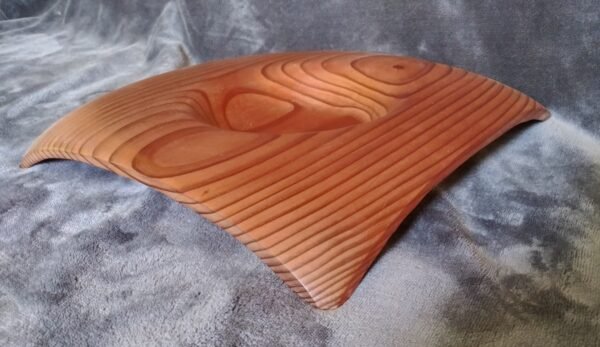 Drop-Corner Redwood Bowl