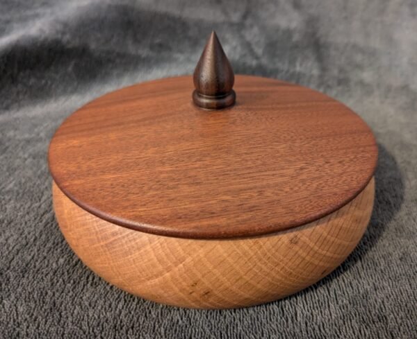 Large covered acorn box