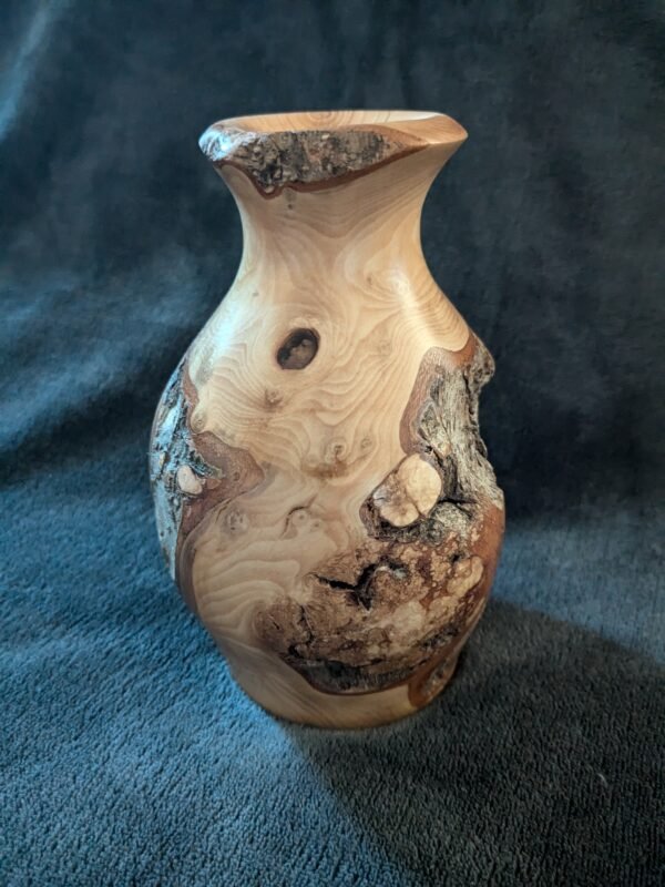 Live Edge Laurel Vase