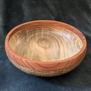 Blue Pine and Redwood Bowl